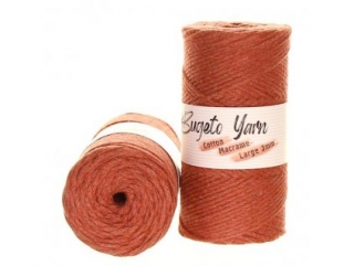 Cotton Macrame Large 3mm 1166 cihlová