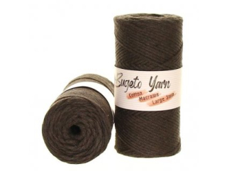 Cotton Macrame Large 3mm 304 čokoládová