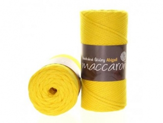 Cord Abigail 3mm 406D žlutá 