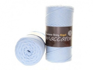 Cord Abigail 3mm 50-201S světle modrá 