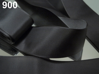 Stuha taftová šíře 40 mm 900 černá